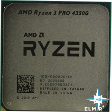 процессор Socket AM4 AMD Processor Ryzen3 4350GPro Tr (4M Cache, 3.8GHz) #Part Number 100-100000148MPK