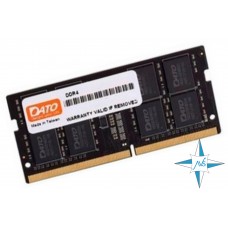 Модуль памяти DDR-4 noECC Unbuf SO-Dimm, 16GB, Dato, 2666 U, DT16G4DSDND26