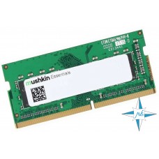 Модуль памяти DDR-4 noECC Unbuf SO-Dimm, 16GB, Mushkin, 3200 U, MES4S320NF16G