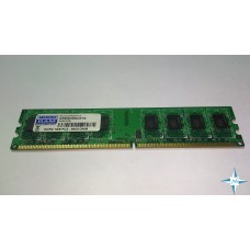 Модуль памяти, DDR-2, noECC, Unbuf, DIMM, 1 GB, GoodRAM, 240 pin, CL3, GR800D264L6/1G, DDR2-800, 2Rx8, 1.8V