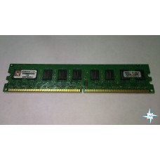 Модуль памяти DDR-2 ECC Unbuf DIMM, 2 Gb, Kingston KVR800D2E6/2G, 800 Mhz, PC2-6400