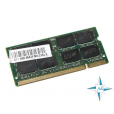 Модуль памяти DDR-2 noECC Unbuf SO-DIMM, 2 Gb, Micron MT16HTF25664HZ-800J1, PC2-6400