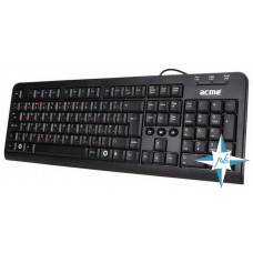 Клавиатура Acme KS02, black, USB