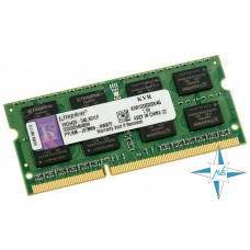 Модуль памяти DDR-3 noECC Unbuf SO-DIMM, 4Gb, Kingston KVR1600D3N9, PC3-12800S