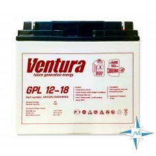 Батарея 12В 18 А/ч, Ventura GPL 12-18